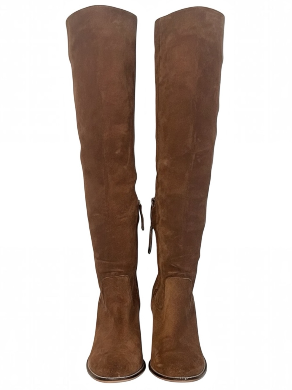 Dolce Vita Archived Owin Over the knee Boot Suede Leather in Acorn Brown SZ 10